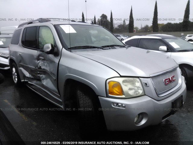 1GKES66M066163187 - 2006 GMC ENVOY DENALI XL SILVER photo 1