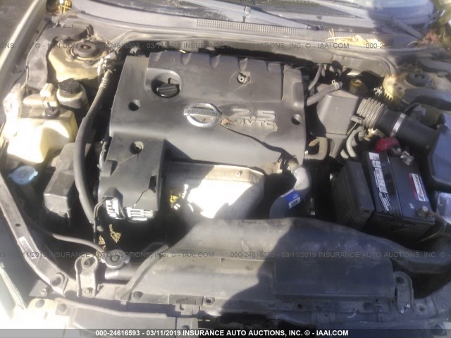 1N4AL11D33C215075 - 2003 NISSAN ALTIMA S/SL GOLD photo 10