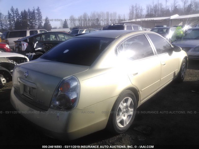 1N4AL11D33C215075 - 2003 NISSAN ALTIMA S/SL GOLD photo 4