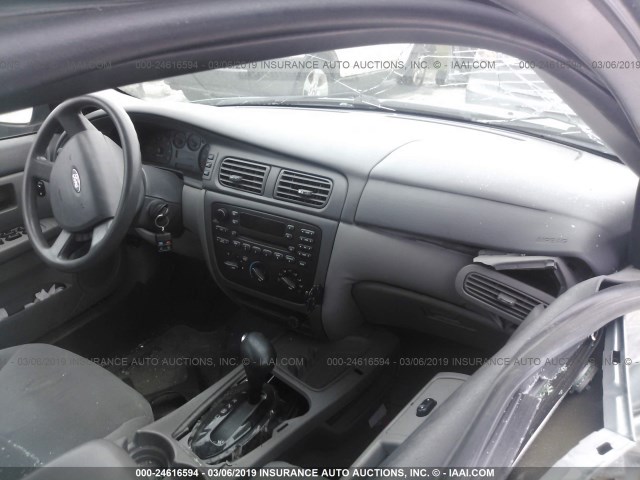 1FAFP53U27A206254 - 2007 FORD TAURUS SE Light Blue photo 5