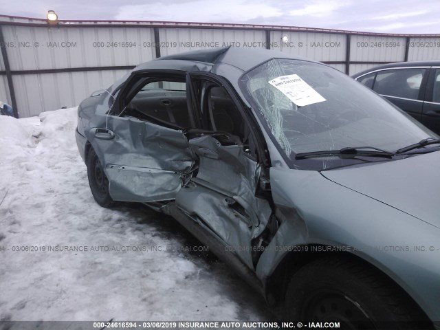 1FAFP53U27A206254 - 2007 FORD TAURUS SE Light Blue photo 6