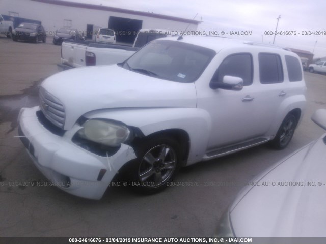 3GNCA23B89S509978 - 2009 CHEVROLET HHR LT WHITE photo 2