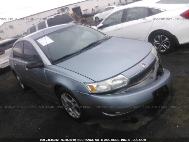 1G8AL52F03Z129733 - 2003 SATURN ION LEVEL 3 BLUE photo 1