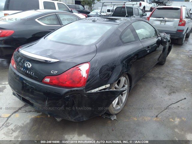 JNKCV64E39M606971 - 2009 INFINITI G37 JOURNEY/SPORT BLACK photo 4