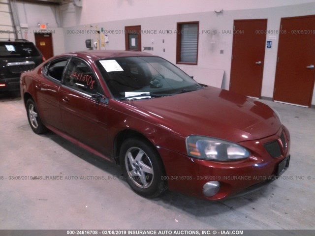 2G2WP522541150573 - 2004 PONTIAC GRAND PRIX GT RED photo 1