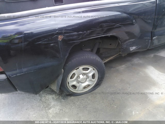 5TETX22N97Z391611 - 2007 TOYOTA TACOMA ACCESS CAB შავი ფოტო 6
