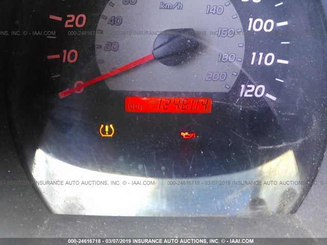 5TETX22N97Z391611 - 2007 TOYOTA TACOMA ACCESS CAB შავი ფოტო 7