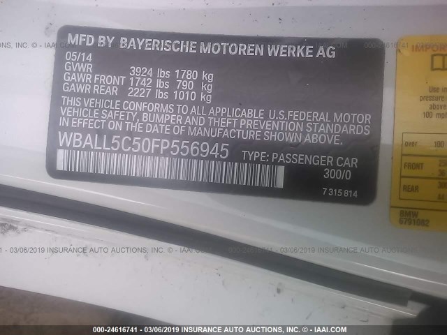 WBALL5C50FP556945 - 2015 BMW Z4 SDRIVE28I RED photo 9