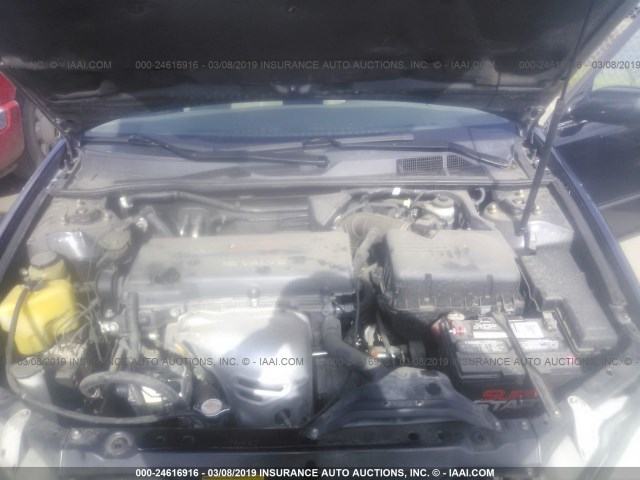 JTDBE30K820074458 - 2002 TOYOTA CAMRY LE/XLE/SE BLACK photo 10