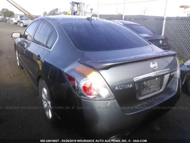 1N4CL21E27C218451 - 2007 NISSAN ALTIMA HYBRID GRAY photo 3