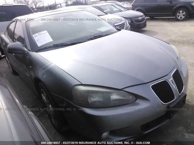 2G2WC55C381139240 - 2008 PONTIAC GRAND PRIX GXP GRAY photo 1