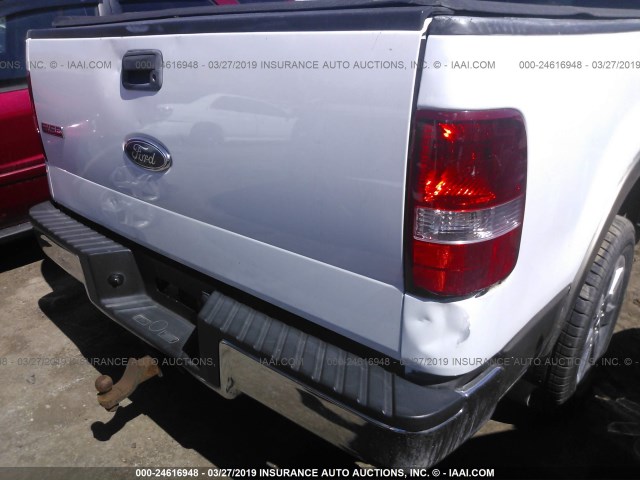 1FTPX12564NB59381 - 2004 FORD F150 WHITE photo 6