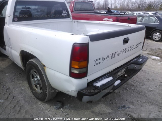 1GCEC14W11Z167675 - 2001 CHEVROLET SILVERADO C1500 WHITE photo 8