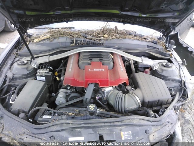 2G1FZ1EP8D9806636 - 2013 CHEVROLET CAMARO ZL1 黑色 照片 10