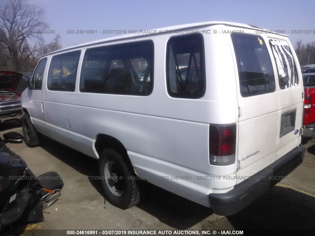 1FBJS31Y3SHB36622 - 1995 FORD ECONOLINE E350 SUPER DUTY WHITE photo 3