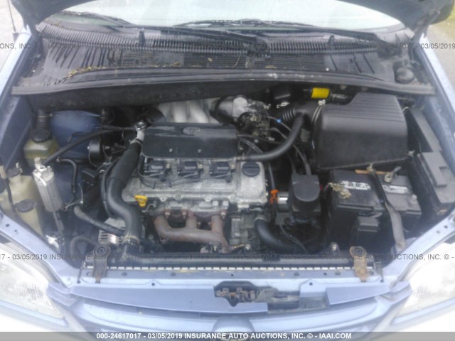 4T3ZF13C7WU026911 - 1998 TOYOTA SIENNA LE/XLE Light Blue photo 10