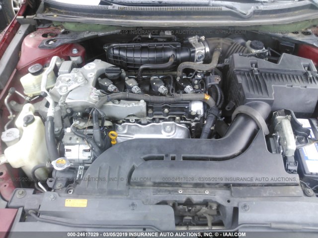 1N4AL21EX7N471898 - 2007 NISSAN ALTIMA 2.5/2.5S Qırmızı foto 10