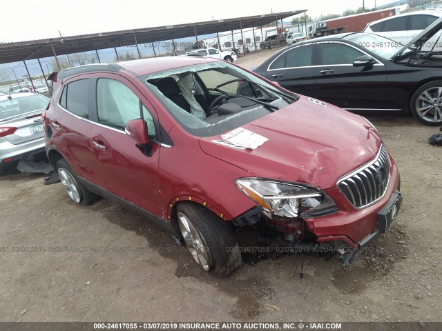 KL4CJBSB9FB040122 - 2015 BUICK ENCORE CONVENIENCE RED photo 1