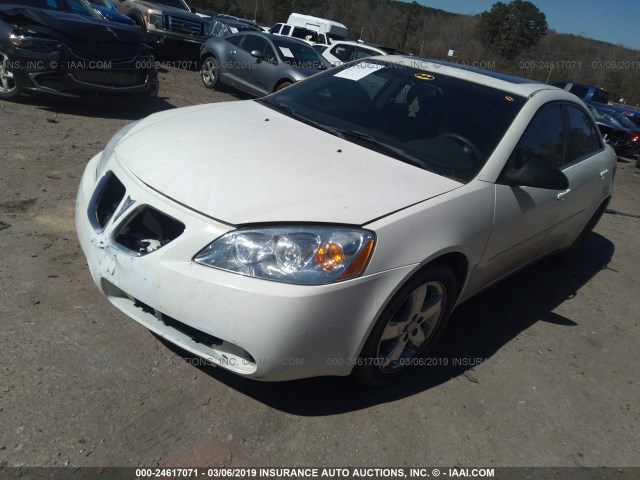 1G2ZH528254153368 - 2005 PONTIAC G6 GT WHITE photo 2