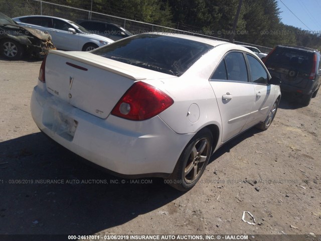 1G2ZH528254153368 - 2005 PONTIAC G6 GT WHITE photo 4