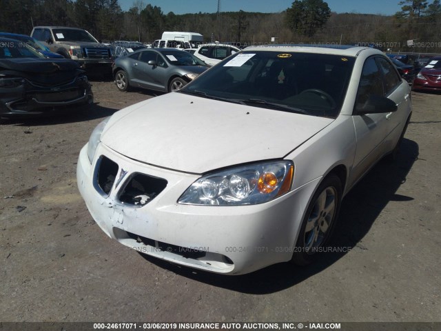 1G2ZH528254153368 - 2005 PONTIAC G6 GT WHITE photo 6