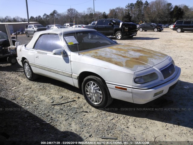 1C3EU4535RF291078 - 1994 CHRYSLER LEBARON GTC/LX WHITE photo 1