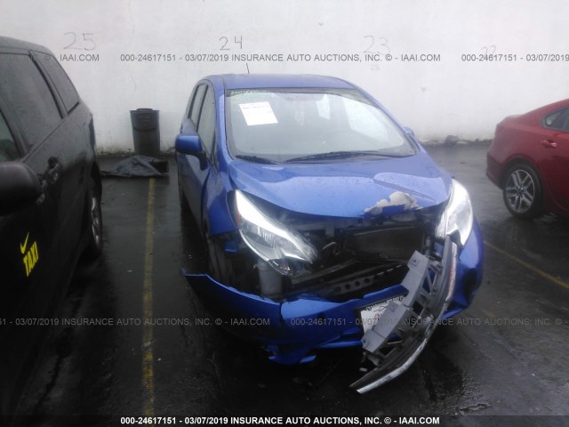 3N1CE2CP8EL365719 - 2014 NISSAN VERSA NOTE S/S PLUS/SV/SL BLUE photo 6