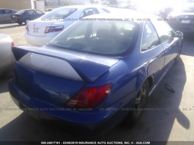19UYA225XVL800638 - 1997 ACURA 3.0CL Կապույտ լուսանկար 4