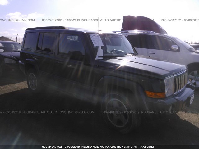 1J8HG48K58C106409 - 2008 JEEP COMMANDER SPORT ლურჯი ფოტო 1