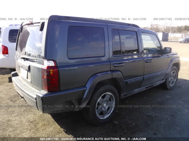 1J8HG48K58C106409 - 2008 JEEP COMMANDER SPORT ლურჯი ფოტო 4