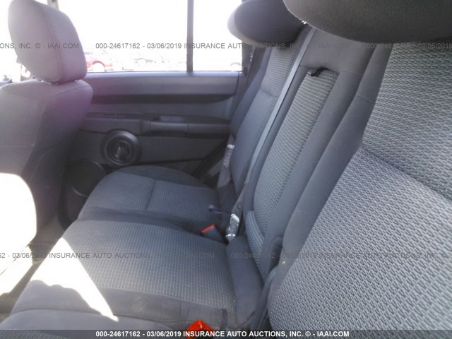 1J8HG48K58C106409 - 2008 JEEP COMMANDER SPORT ლურჯი ფოტო 8