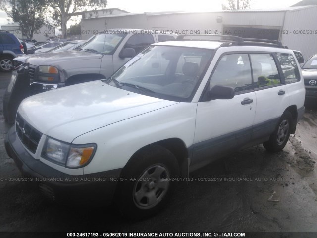 JF1SF6359XH742903 - 1999 SUBARU FORESTER L WHITE photo 2