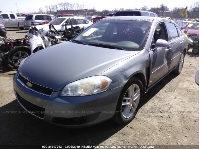 2G1WU583989219253 - 2008 CHEVROLET IMPALA LTZ GRAY photo 2