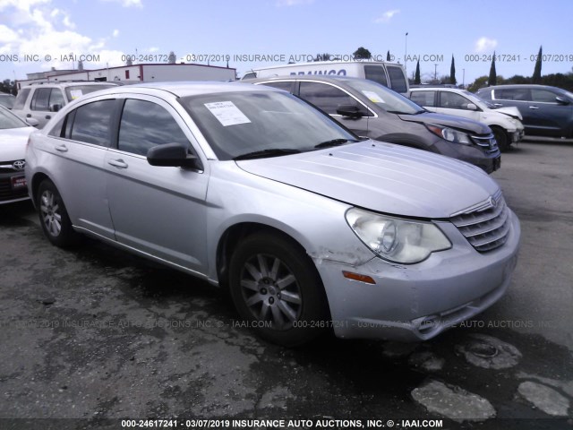 1C3LC46R38N195936 - 2008 CHRYSLER SEBRING LX SILVER photo 1