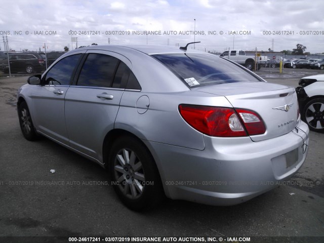 1C3LC46R38N195936 - 2008 CHRYSLER SEBRING LX SILVER photo 3