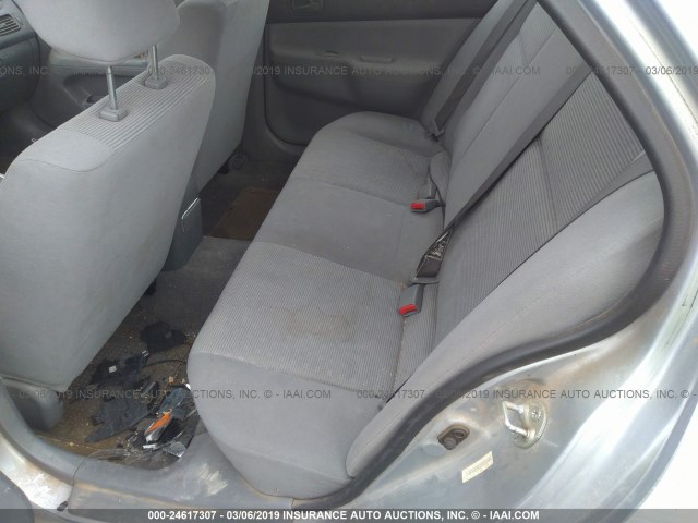 JA3AJ26E15U015444 - 2005 MITSUBISHI LANCER ES SILVER photo 8