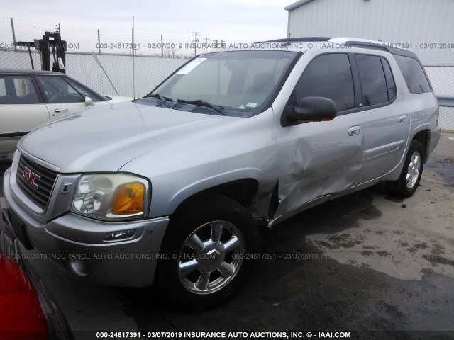 1GKET12S146173888 - 2004 GMC ENVOY XUV SILVER photo 2