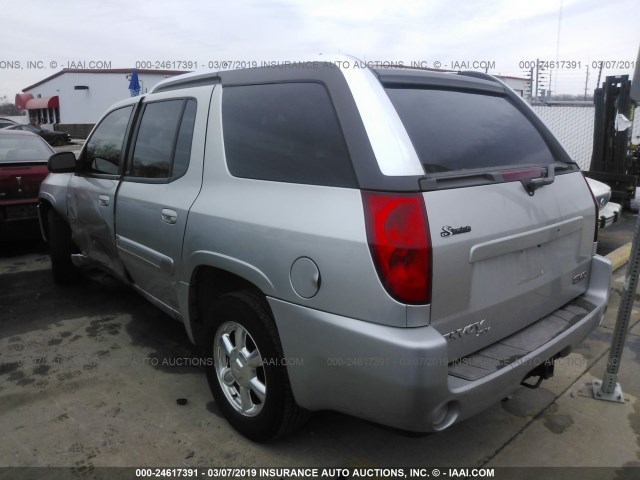 1GKET12S146173888 - 2004 GMC ENVOY XUV SILVER photo 3