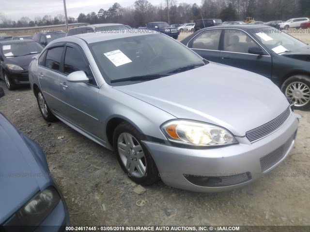 2G1WC57MX91141885 - 2009 CHEVROLET IMPALA 2LT SILVER photo 1