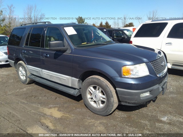 1FMPU16596LA60227 - 2006 FORD EXPEDITION XLT Dark Blue photo 1