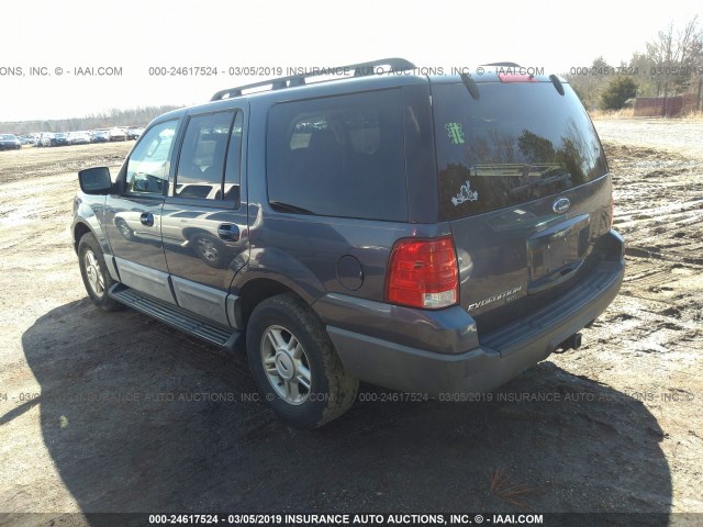 1FMPU16596LA60227 - 2006 FORD EXPEDITION XLT Dark Blue photo 3