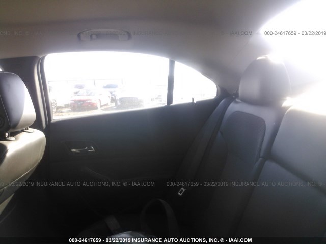 1G11C5SL6FF217356 - 2015 CHEVROLET MALIBU 1LT მუქწითელი ფოტო 8
