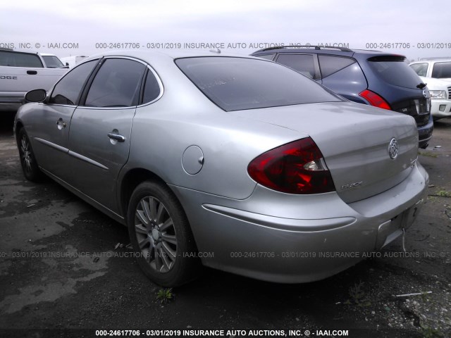 2G4WE587171118224 - 2007 BUICK LACROSSE CXS SILVER photo 3