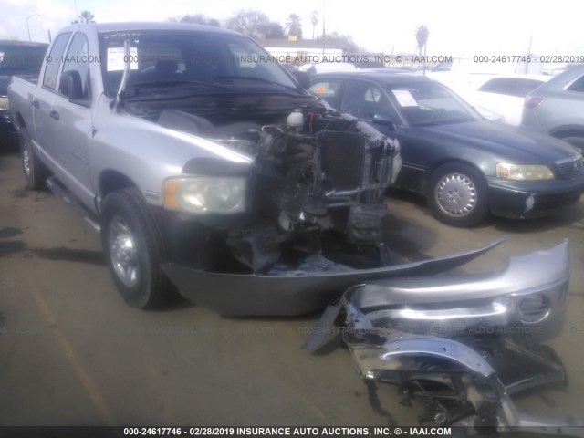 3D7KA28D24G109382 - 2004 DODGE RAM 2500 ST/SLT 银色 照片 1