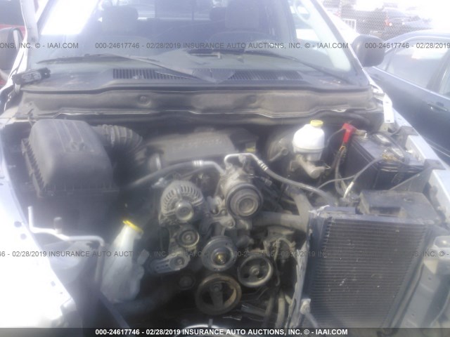 3D7KA28D24G109382 - 2004 DODGE RAM 2500 ST/SLT 银色 照片 10