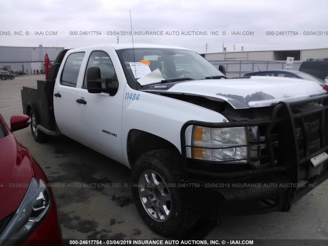 1GC1CVC82BF211484 - 2011 CHEVROLET SILVERADO C2500 HEAVY DUTY WHITE photo 1