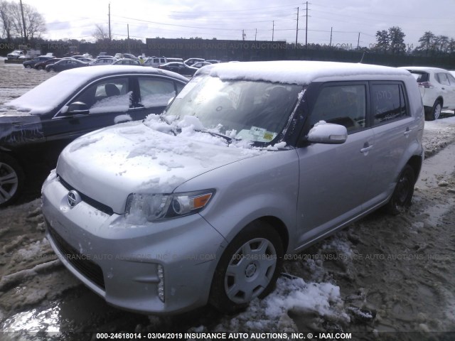 JTLZE4FE5EJ063135 - 2014 TOYOTA SCION XB 灰色 照片 2