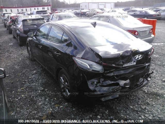 5NPD84LF8HH156674 - 2017 HYUNDAI ELANTRA SE/VALUE/LIMITED BLACK photo 3