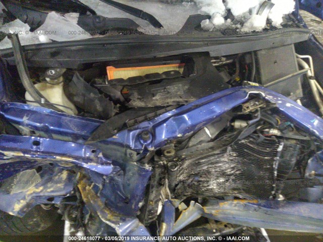 3GNDA23D76S600970 - 2006 CHEVROLET HHR LT BLUE photo 10