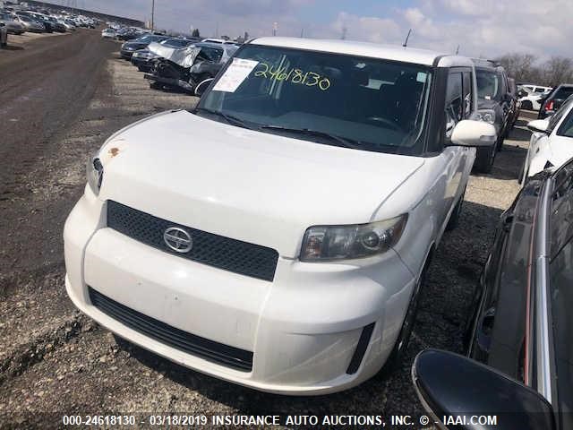 JTLKE50E091061489 - 2009 TOYOTA SCION XB თეთრი ფოტო 2